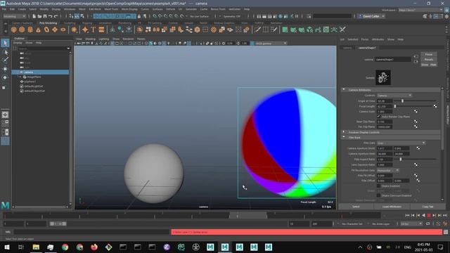 OpenCompGraphMaya - Preview of Node-based Image Compositing inside Maya смотреть онлайн