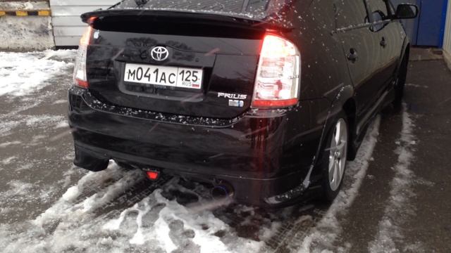 Доп стоп на приусе 20.Работа