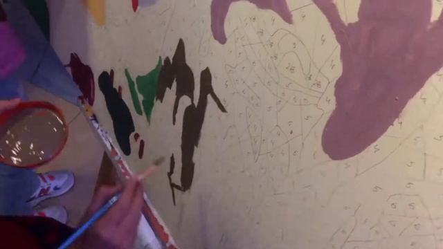 Портрет Маколея Калкина нарисовали гости презентации новой линейки детской одежды. смотреть онлайн