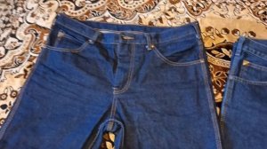 Джинсы Монтана из Китая модели 10041UNW и Индонезии модели 10040 UNW. Сравнение.