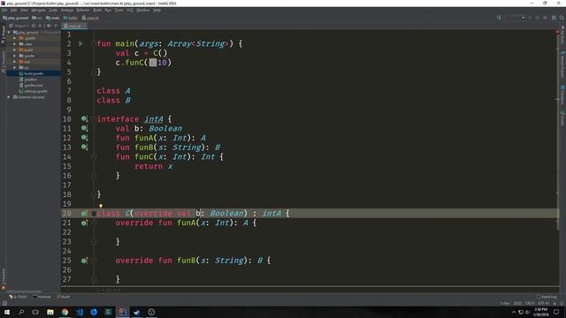 Intro to Kotlin (Abstract Classes, Interfaces, Type Aliases, Inheritance) смотреть онлайн