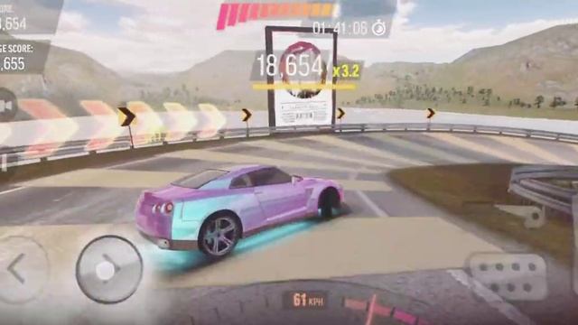 Nissan GTR drifting/ drift max pro gameplay. смотреть онлайн