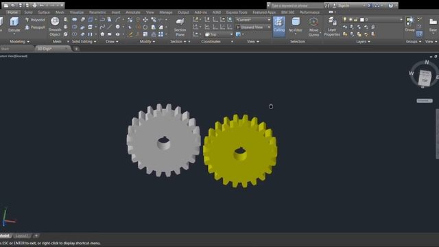 Autodesk AutoCAD 2016 3D Dişli DWG 2023 07 18 10 10 05 смотреть онлайн