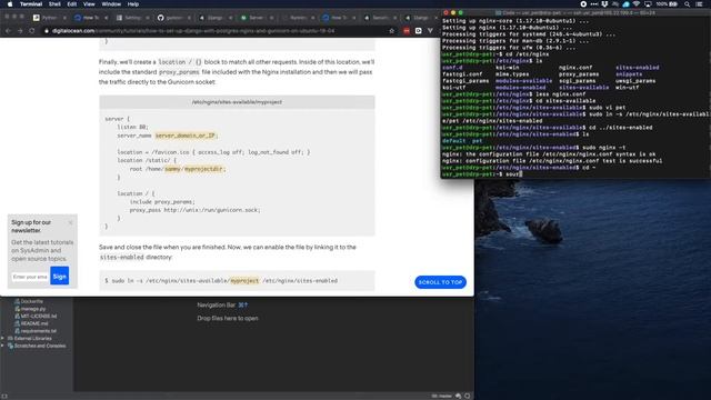 30 Deploying a Wagtail site with Gunicorn, Nginx and Supervisor смотреть онлайн