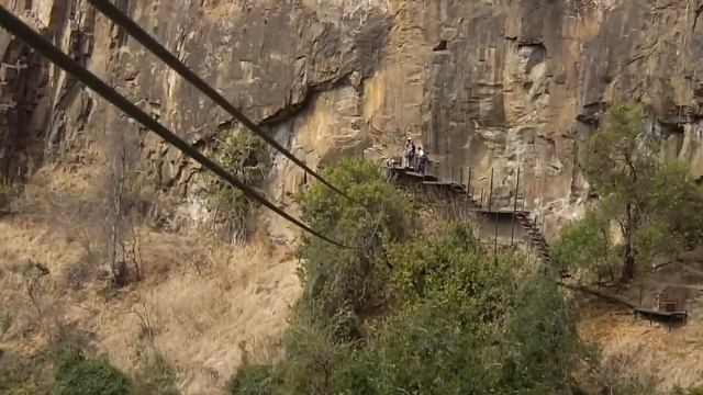 Canopy tour of Victoria Falls смотреть онлайн