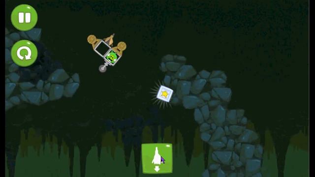 Bad Piggies - Ground Hog Day Level 1-II (Lost Cap); Solution Capturing смотреть онлайн