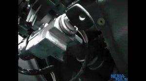 Как снять замок зажигания Daewoo Nexia