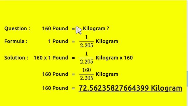 160 lbs to kg смотреть онлайн
