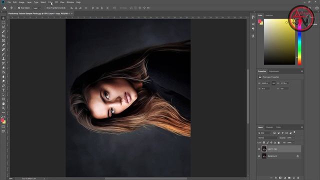 Digital Painting, Photo to Oil Painting Effect | Without Oil Filter - Photoshop Tutorial смотреть онлайн