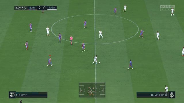 FIFA 22 - ФК Барселона vs Реал Мадрид КФ - Геймплей #01 | 4K HDR смотреть онлайн