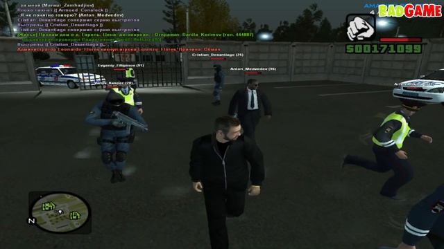 НАЕЗД НА ДПС - GTA КРИМИНАЛЬНАЯ РОССИЯ, CRMP (AMAZING RP) №99 смотреть онлайн