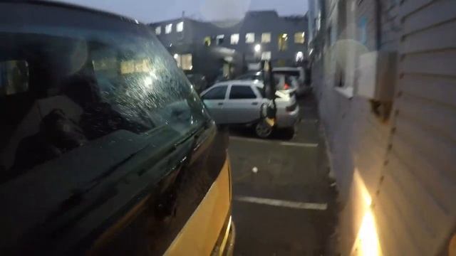 Бодрый малыш.Mitsubishi Canter в работе.Мини Манипулятор