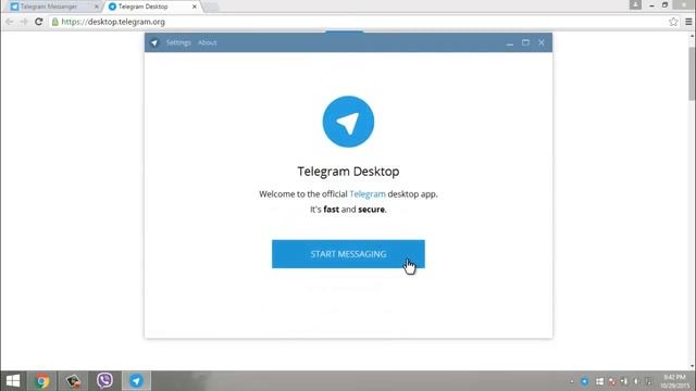 Viber Skype WhatsApp Telegram on Windows 7/8/10 смотреть онлайн