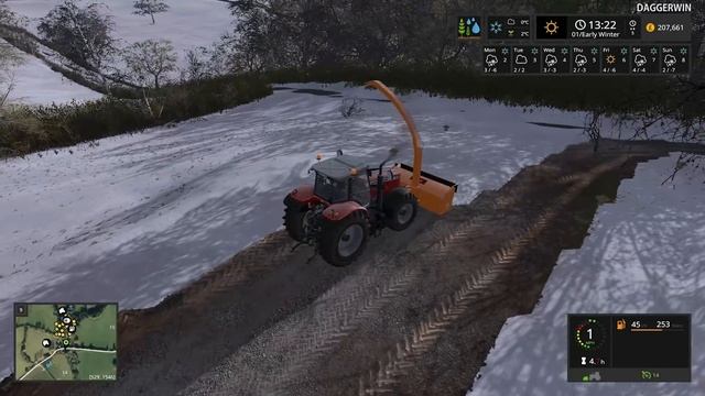SNOW BLOWING | Farming Simulator 17 | Oakfield Farm - Episode 26 смотреть онлайн