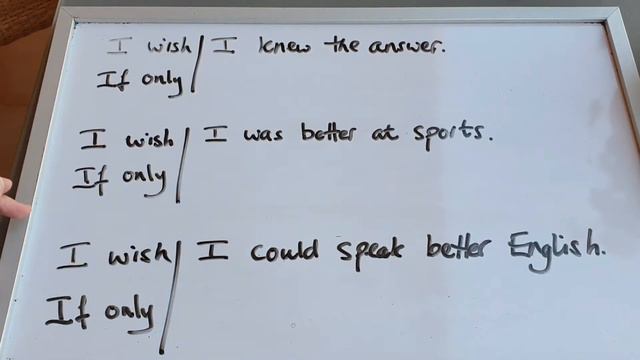 How to use WISH and IF ONLY - Speak Better English смотреть онлайн