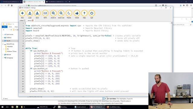 Intro to CircuitPython with Adafruit Circuit Playground Express смотреть онлайн