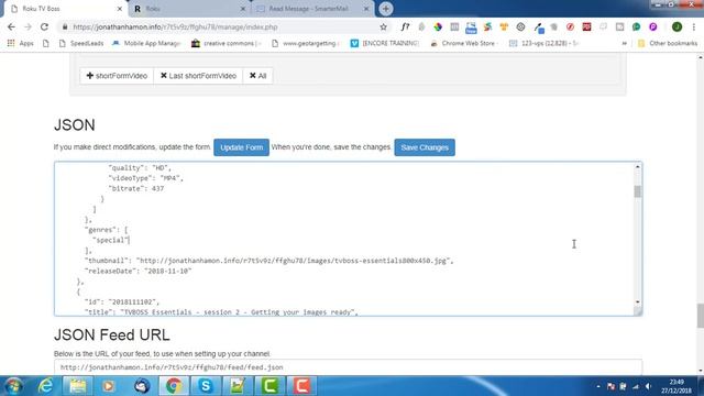 TVBOSS Essentials - Session 10 - JSON Feed File – Direct Access (Advanced Users) смотреть онлайн
