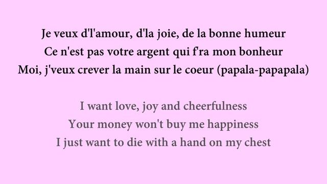 ZAZ -  Je Veux | ( French Version ) -  Lyrics In French And English