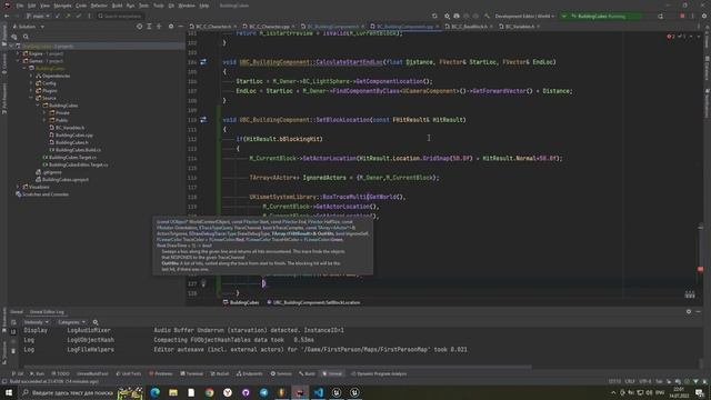 Unreal Engine С++. Игровая механика строительства блоков. Урок 11. Притягивание к сетке. смотреть онлайн