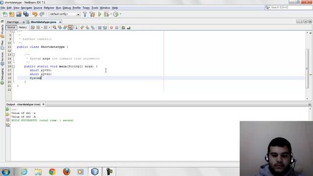 Java Programming Language Lesson 11 - Short Data Type - İhsan YİĞİTBAŞI смотреть онлайн