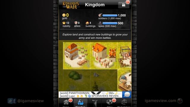 Kingdoms at War - iPhone & iPad Gameplay Video смотреть онлайн