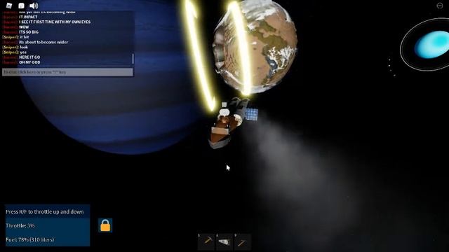 Solar System Exploration 2 niribu hits earth | Roblox смотреть онлайн