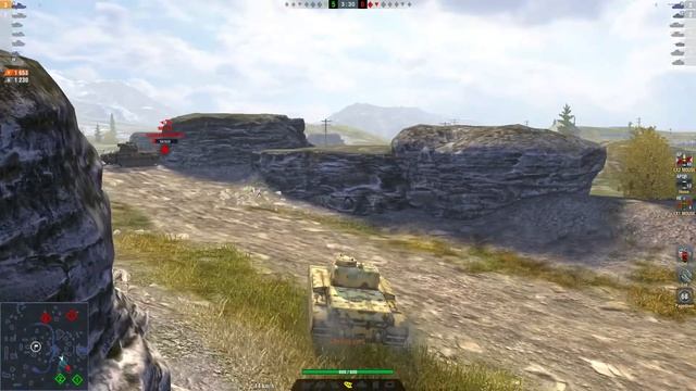 WoT Blitz AT2 - CHASING THE ACE in my 'TECH TREE TANK - ACE CHALLENGE' смотреть онлайн