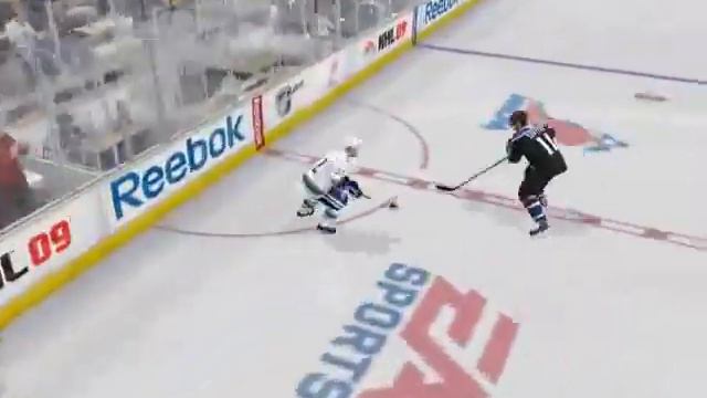 NHL 09 - BIG HIT смотреть онлайн