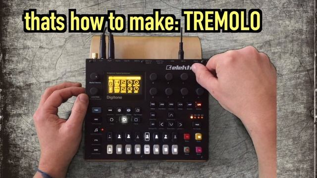ELEKTRON DIGITONE | groovy vibes using LFO MODULATION - DIY TUTORIAL | AMBIENT JAM SESSION смотреть онлайн