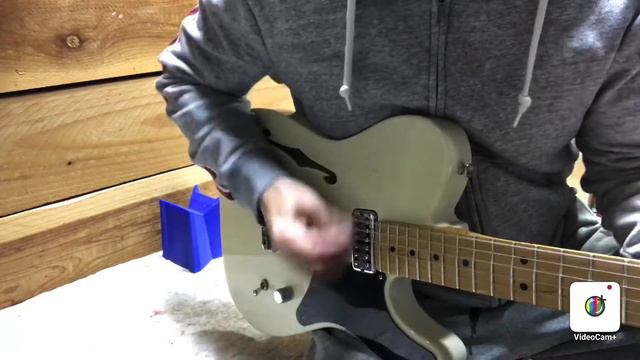 Guitar Setup - 2013 Fender Cabronita Telecaster White (65128) смотреть онлайн