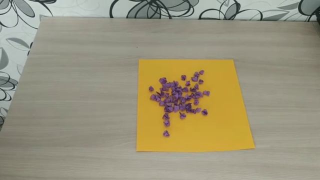 "Ветка сирени" обрывная аппликация смотреть онлайн