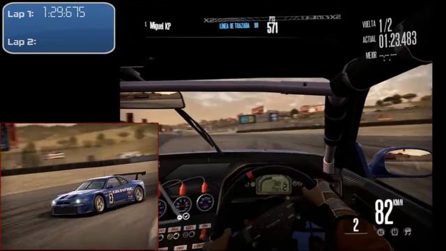 NFS Shift - Calsonic Skyline GTR (R34) - Laguna Seca - HD смотреть онлайн