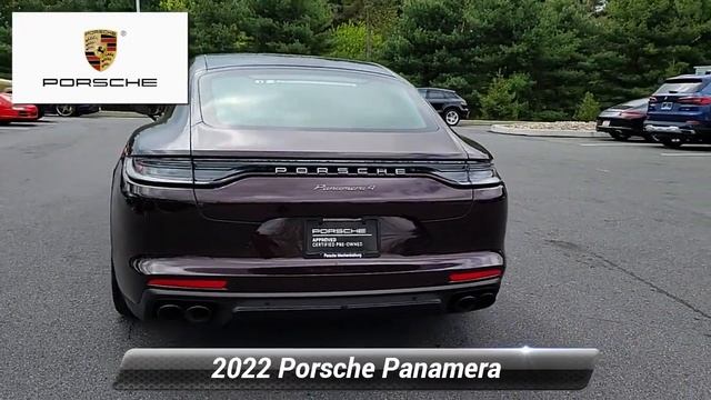 Certified 2022 Porsche Panamera 4 Platinum Edition, Mechanicsburg, PA NL102185 смотреть онлайн