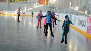 МОЯ ТРЕНИРОВКА по ФИГУРНОМУ КАТАНИЮ * Фигурное катание дети