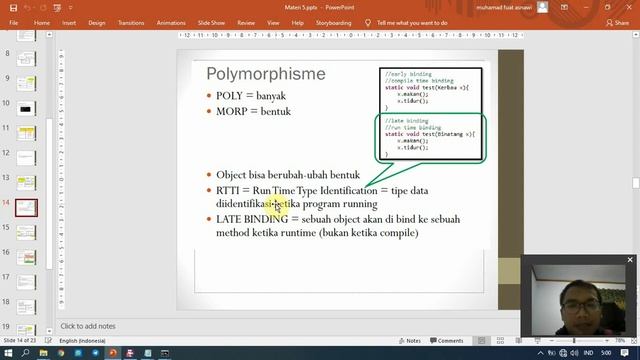 Review Praktek Pemrograman Berbasis Objek (Java Fundamentals) Materi 5 смотреть онлайн