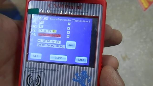CN900mini копирование чипа 4D- 68 для автомобиля Лексус смотреть онлайн
