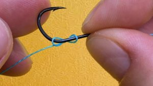 Как привязать крючок без ушка#рыбалка #asmr #узел #knot #рыболовныйузел #крючок