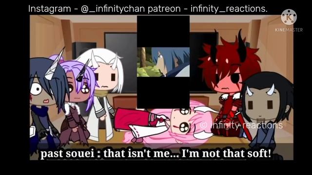 past tensura react || ft.the ogres || infinity reactions смотреть онлайн