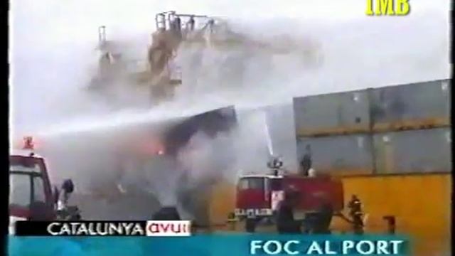 Fire on board the vessel "VENTO DI SCIROCCO" - Barcelona 1996 / Marine Surveyors Barcelona смотреть онлайн