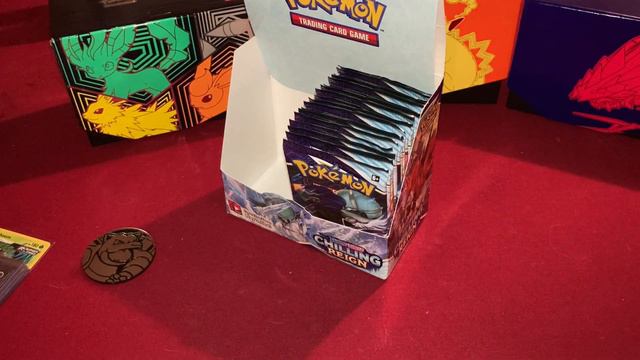 Chilling Reign booster box opening смотреть онлайн