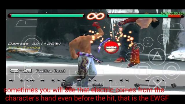 EWGF TUTORIAL TEKKEN 6 PSP ON TOUCH SCREEN смотреть онлайн