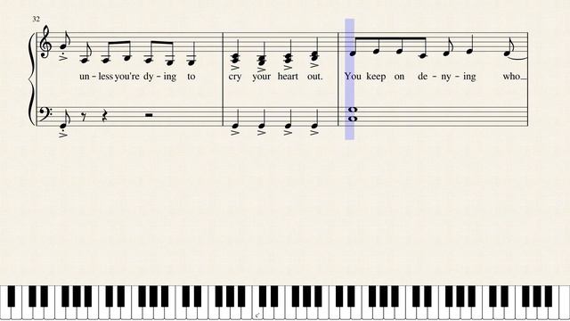 I Won't Say (I'm in Love) - Hercules Soundtrack Piano Tutorial смотреть онлайн
