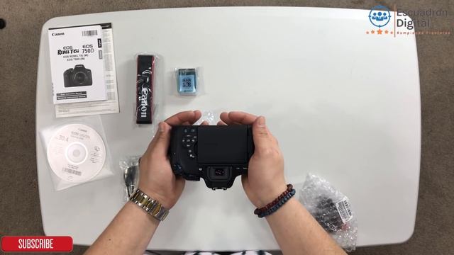 Unboxing Canon T6i Rebel EOS DSLR Camara (750D) смотреть онлайн