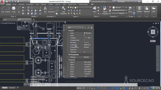 Autodesk Autocad - Checking object properties - Video 53 смотреть онлайн