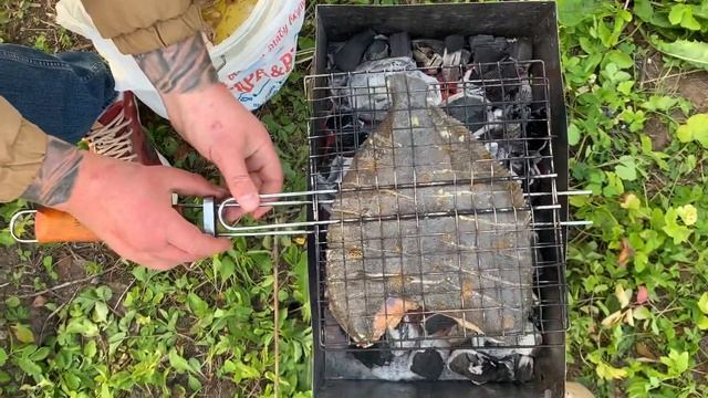 Камбала дальневосточная на мангале смотреть онлайн