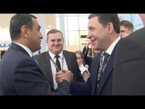 Главы Свердловской и Ферганской областей обсудили перспективные направления сотрудничества смотреть онлайн