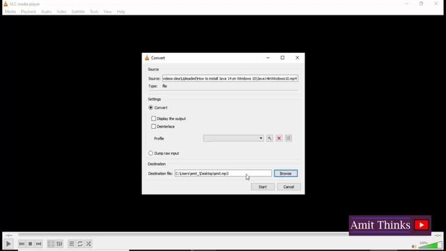 How to convert Video to Audio file using VLC Media Player on Windows 10 смотреть онлайн