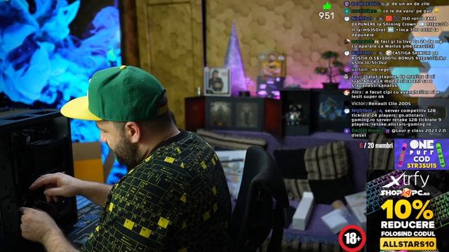 LIMITED EDITION BUILD in HYTE H60 Ouro Kronii i7-13700K cu RTX 4070ti SAKURA YESTON + AQIRYS HYDRA смотреть онлайн