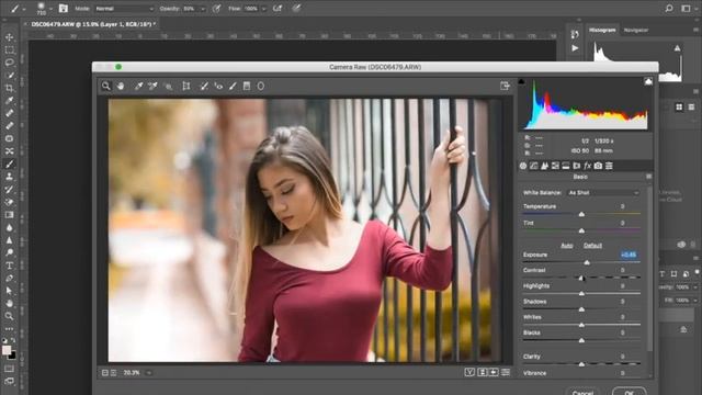 Portrait Editing Photoshop смотреть онлайн