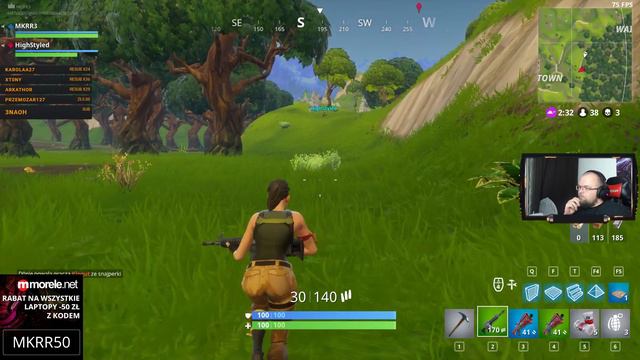 NAJLEPSZY SNAJP HS'a EVER - FORTNITE BATTLE ROYALE смотреть онлайн